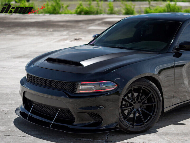 2015-2023 Dodge Charger Hood w/ Vent Demon Style Car Hood Aluminum - Image 4