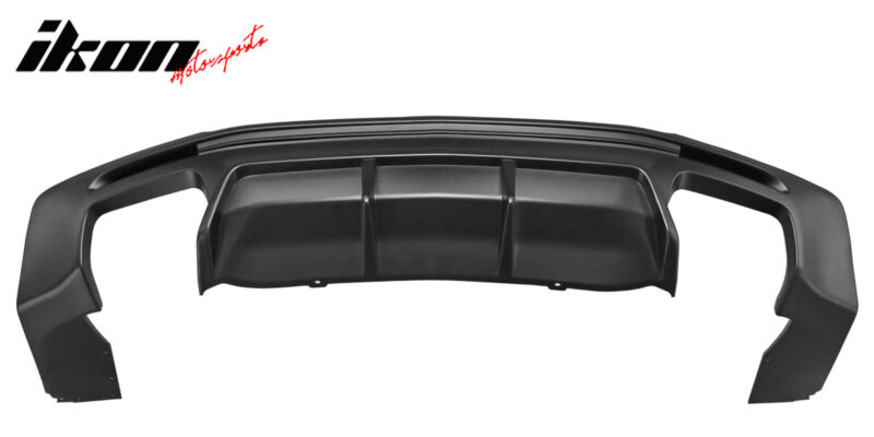 2014-2015 Chevy Camaro 6th ZL1 Style Rear Bumper+Diffsuer w/ Reflector - Image 9