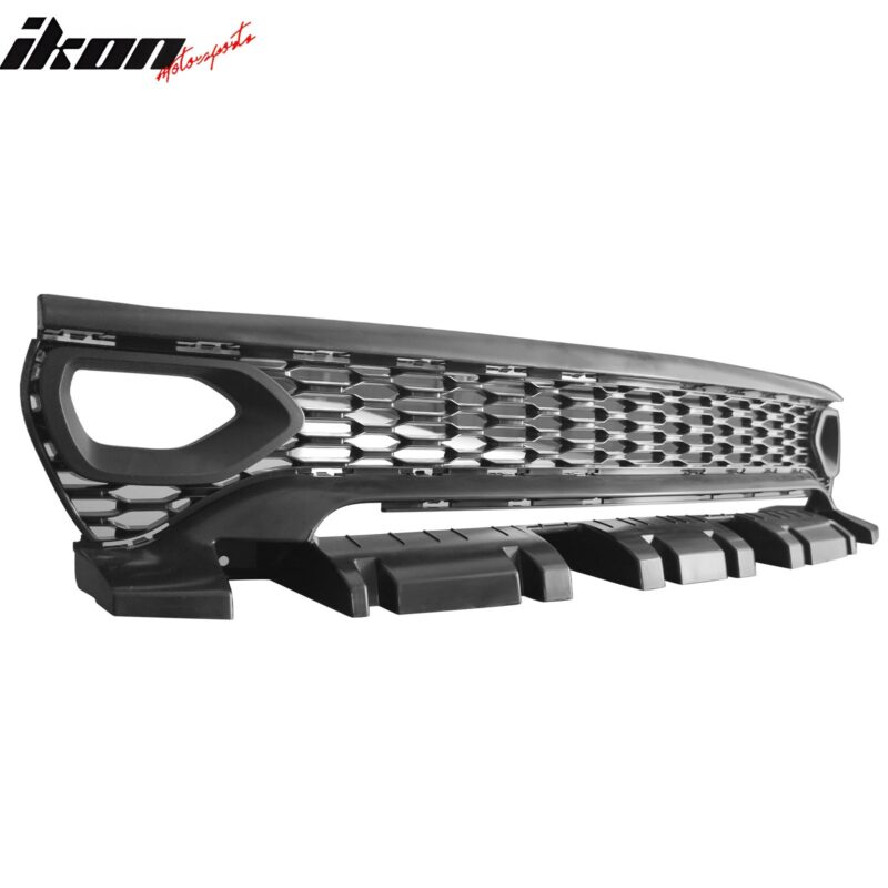 2015-2023 Dodge Charger Widebody SRT Bumper Cover Matte Black Lip PP - Image 7