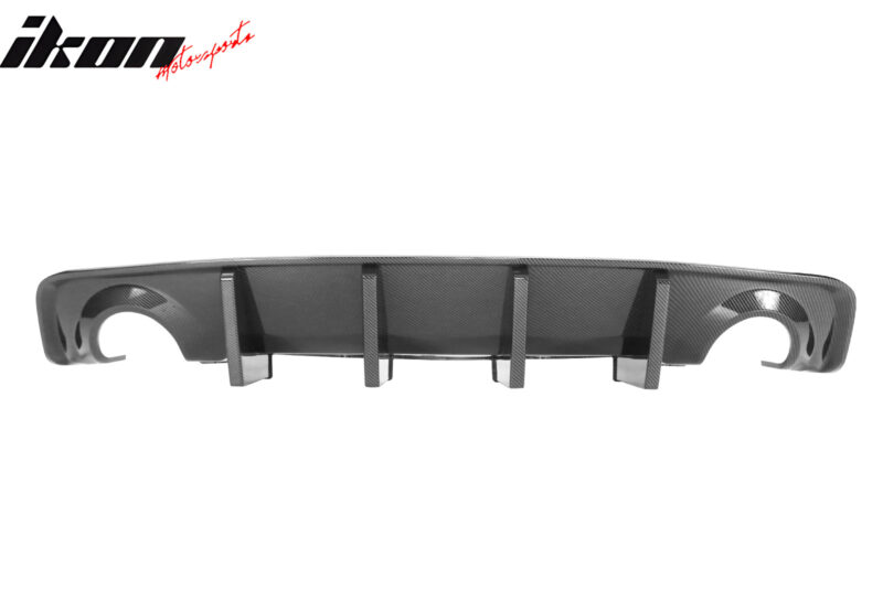 2020-2023 Dodge Charger Bumper  + Carbon Fiber Print Rear Diffuser PP - Image 7