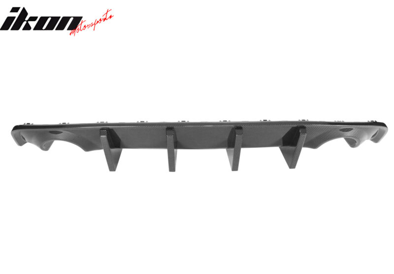 2020-2023 Dodge Charger Bumper  + Carbon Fiber Print Rear Diffuser PP - Image 10