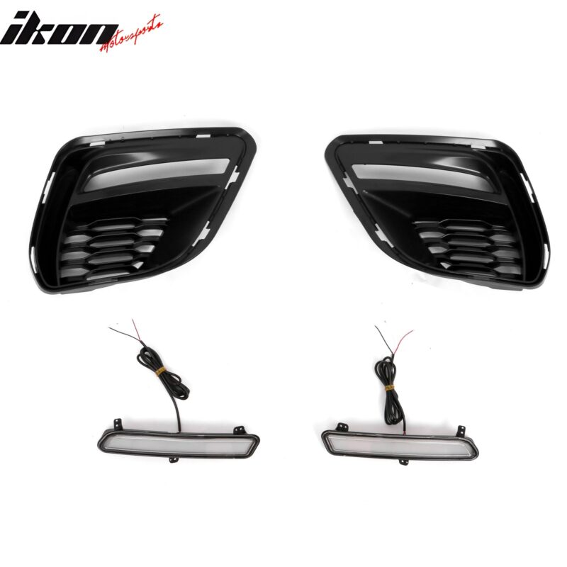 2015-2023 Dodge Charger Front Bumper & Grille Sedan Widebody LED PP - Image 7